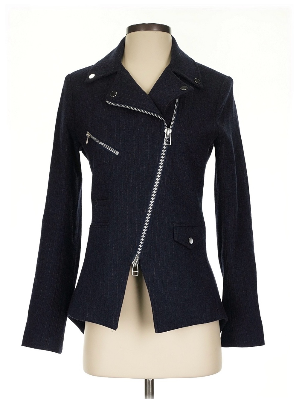 Veronica Beard Asymmetrical Zip Jacket